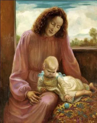Qui a peint Mre et enfant ?