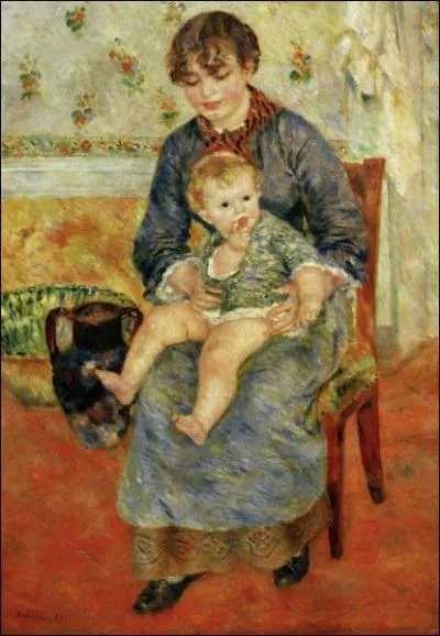 Qui a peint Mre et enfant ?