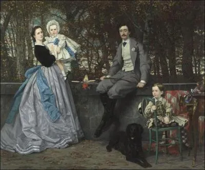 Qui a peint Le marquis et la marquise de Miramont et leurs enfants ?