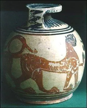 Les changes se multiplient, notamment avec la Syrie et le delta du Nil. Les marins rapportent objets, vases, statuettes... Le dcor des vases se modifie. On peint des plantes et des animaux qui n'existent pas en Grce ou encore des monstres. On commencera plus tard  peindre des scnes de mythologie. Cette priode s'appelle  style orientalisant . Dans quelle priode tout ceci eut-il lieu ?