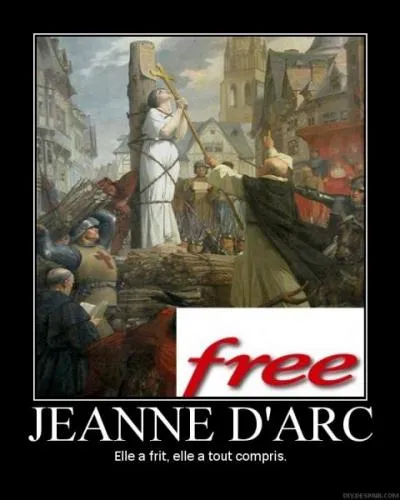 Dernires paroles de Jeanne d'Arc : Vous ne m'avez pas crue ...