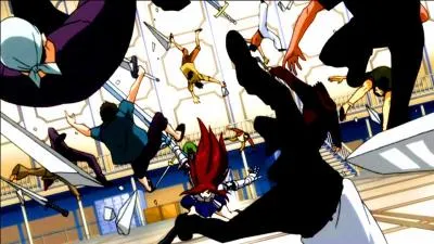 Qui Erza a-t-elle combattu durant l'pisode de Eisen Wald ?