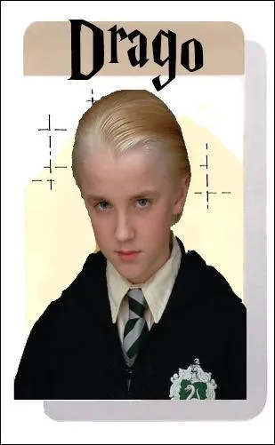 Dans la richissime famille Malefoy, je demande la mre.