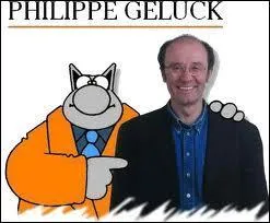 Philippe Geluck est n en 1954 , mais quel age aura son fils   Le Chat  en mars de cette anne (2014) ?
