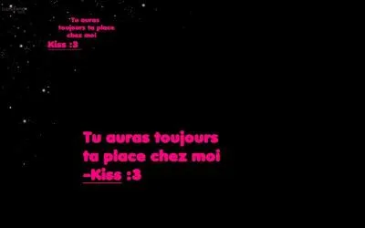 Quelle est l'abrviation de la phrase  Tu auras toujours ta place chez moi  ? (agrandissez l'image)