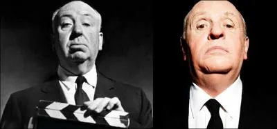Alfred Hitchcock vs Anthony Hopkins. Lequel est Anthony Hopkins ?