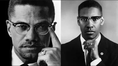 Malcolm X (prcheur musulman afro-amricain) vs Denzel Washington. Lequel est Denzel Washington ?