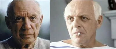 Picasso vs Anthony Hopkins. Lequel est Picasso ?