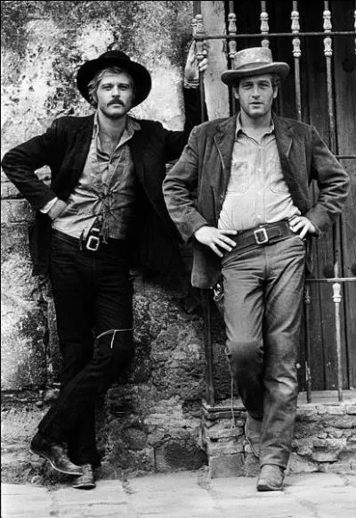 En 1969, trois ans plus tard, Robert Redford confirme les espoirs placs en lui. Il apparait avec Paul Newman dans  Butch Cassidy et le Kid . Dans ce western, que font Robert Redford et Paul Newman dans le Far West ?