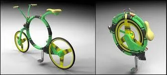 Et si fatigu de trop rouler, que diriez-vous de ce petit vlo pliant, sign...