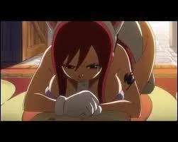 Qui Erza, malgr elle, rencontre-t-elle ?