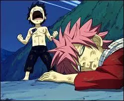Qui gagne le combat entre le petit Natsu et le petit Grey ?