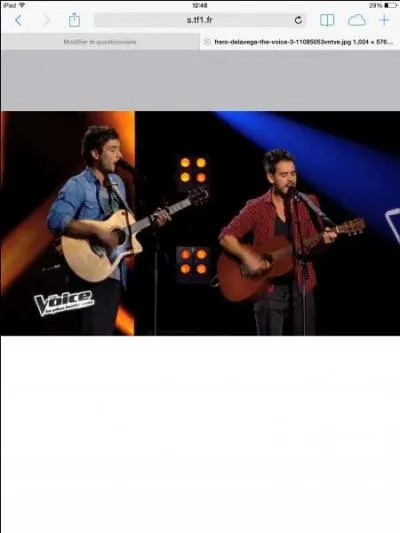 Quel est le seul duo en trois saisons de  The Voice   avoir pass les battles ?