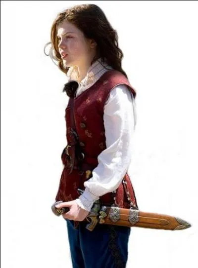 Qui est cette jeune hrone vivant entre deux mondes, fille comme les autres dans l'un mais reine de l'autre ?