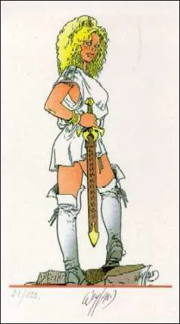 Qui est cette clbre hrone connue pour tre une fine lame mais galement pour son intelligence et sa beaut ?