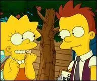 Comment s'appelle le petit copain de Lisa, qui est de son avis  propos de l'cologie ?