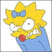 Avec quel objet Maggie menace-t-elle les mchants ?