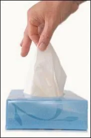 Une des amies de Marion utilise souvent un mouchoir pour pleurer, car cette amie-l est dpressive, il ne peut donc s'agir que de ...