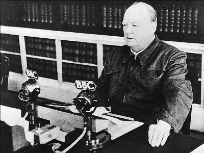 Le 21 octobre, un personnage tranger s'adresse  la population franaise. Ce discours est un appel au combat. Qui l'a prononc ?