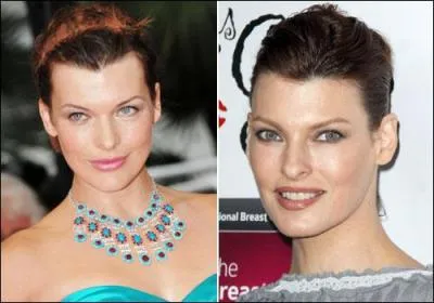 Milla Jovovich vs Linda Evangelista. De ces deux mannequins au top dans les annes 90, laquelle est Linda Evangelista ?