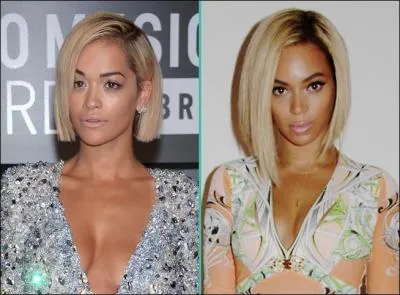 Rita Ora vs Beyonc. Une seule de ces deux chanteuses est Queen Bee, la reine des charts ! Laquelle est Beyonc ?