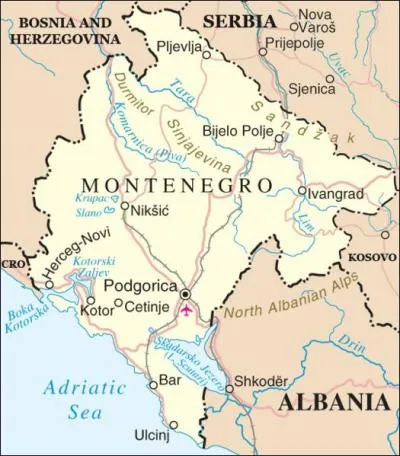 Quel tait le nom (durant l'poque communiste) de la ville de Podgorica, devenue aujourd'hui la capitale du Montngro ?