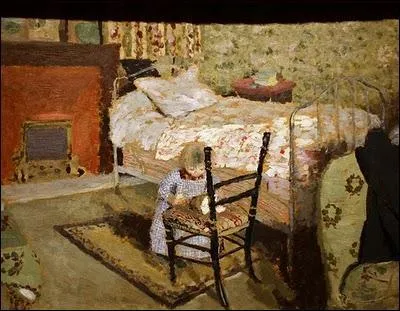 Qui a peint Annette Roussel avec une chaise casse ?