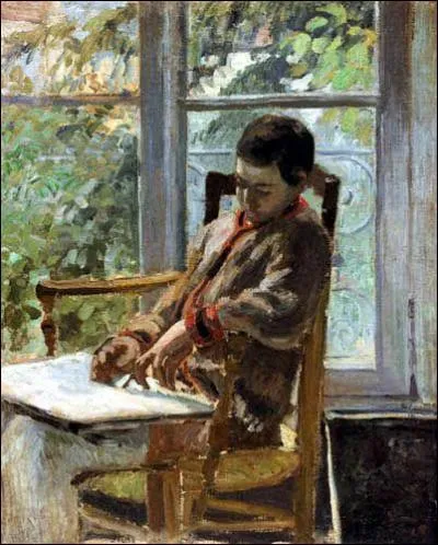 Qui a peint Lucien sur la chaise ?