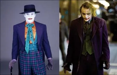 Dans les films BATMAN, quel mchant est interprt  la fois par Jack Nicholson et par Heath Ledger ?