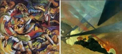 A-t-il peint le tableau sur la guerre de droite ou de gauche ?