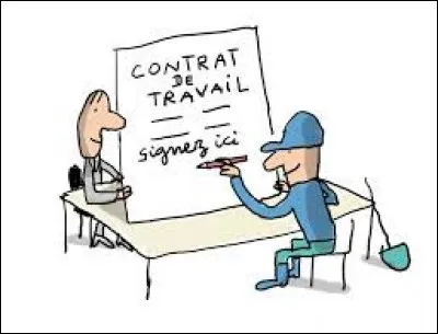 Travailler en tant que salarié.