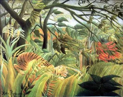 Le douanier Rousseau a peint une srie de tableaux exotiques sans jamais quitter la France.