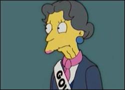 Elle a 73 ans. Elle est gouverneur de l'tat de Springfield, c'est :