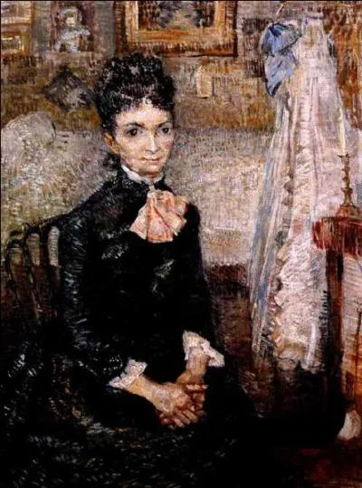Qui a peint Femme prs d'un berceau ?