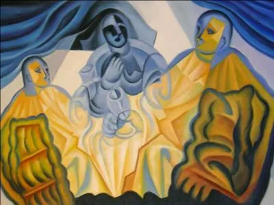 Qui a peint Les trois masques ?