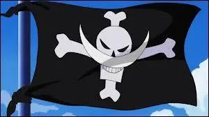 Sur le bateau de quel pirate ce drapeau flotte-t-il ?