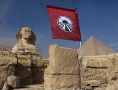 Dans quelle mission peut-on voir ce drapeau ?