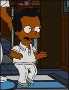 ''Cookie'' est son premier mot. Apu et Manjula l'ont laiss accidentellement une fois  la taverne de Moe.