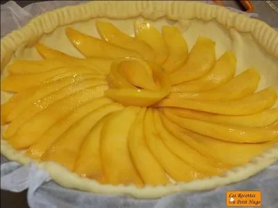 Le dessert sera une tarte :