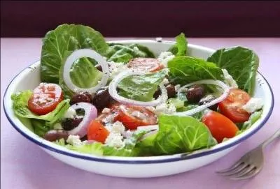 Toujours une petite salade en entre, avec des feuilles de :