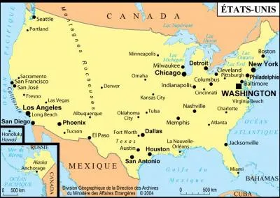 Quelle est la capitale des tats-Unis ?