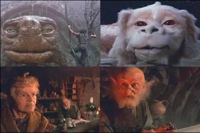 En plus de Falkor en haut  droite, il y a ici trois autres fantasiens importants. Qui sont-ils ?