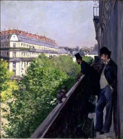 Il rside sur ce boulevard, avec son frre Martial, de 1878  1887, et nous offre avec diffrents tableaux, une image de la transformation du Paris de la fin du 19e sicle, notamment cette toile intitule  Balcon, boulevard Haussman , ralise en 1880. Qui est ce peintre ?