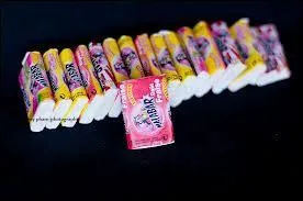 Voici des chewing-gums de la marque :
