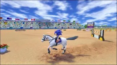 Du cheval ? Dans quel jeu Sonic peut-il faire de l'quitation ?