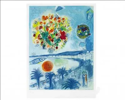 Qui a peint Soleil couchant sur Nice ?