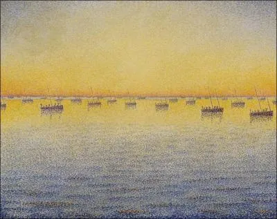 Qui a peint Pche  la sardine au soleil couchant ?