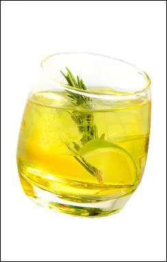 Aprs ce petit djeuner copieux aurons-nous faim  midi ? L'apritif va nous donner de l'apptit, il est confectionn  base de gentiane :