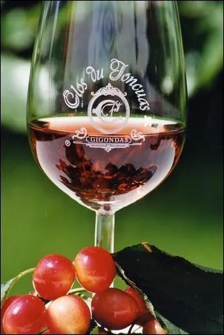 Le vin sera un Gigondas ros :