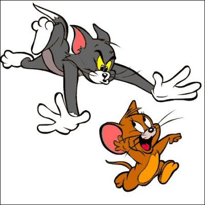Dans le dessin anim  Tom et Jerry , lequel est le chat ?